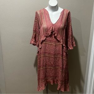 Intropia ruffled layer dress